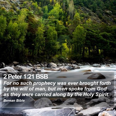 2 Peter 1:21 BSB Bible Verse Image