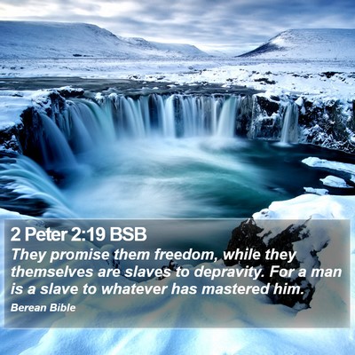2 Peter 2:19 BSB Bible Verse Image
