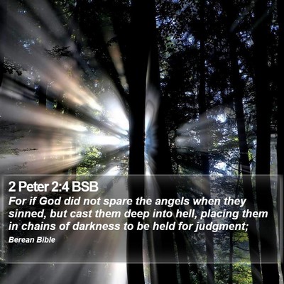 2 Peter 2:4 BSB Bible Verse Image