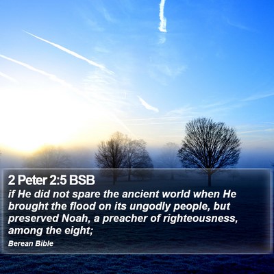 2 Peter 2:5 BSB Bible Verse Image