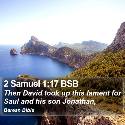 2 Samuel 1:17 BSB Bible Verse Image