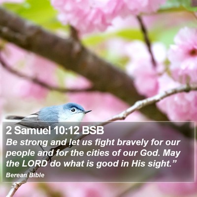 2 Samuel 10:12 BSB Bible Verse Image