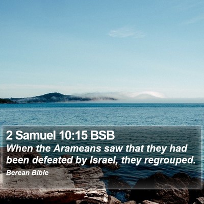 2 Samuel 10:15 BSB Bible Verse Image