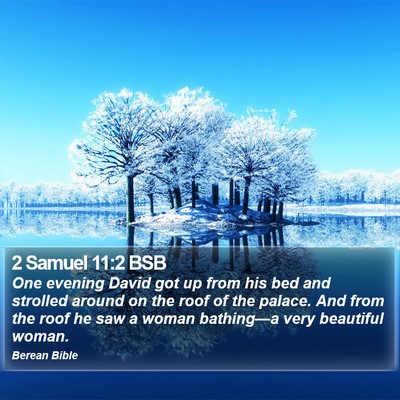 2 Samuel 11:2 BSB Bible Verse Image