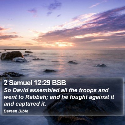 2 Samuel 12:29 BSB Bible Verse Image