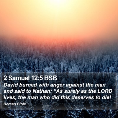 2 Samuel 12:5 BSB Bible Verse Image