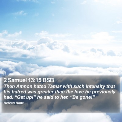 2 Samuel 13:15 BSB Bible Verse Image