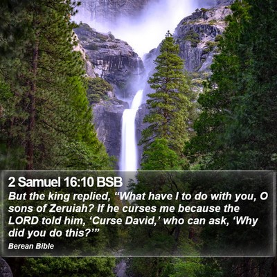 2 Samuel 16:10 BSB Bible Verse Image