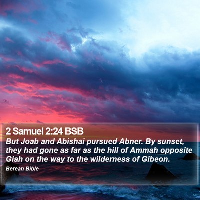 2 Samuel 2:24 BSB Bible Verse Image