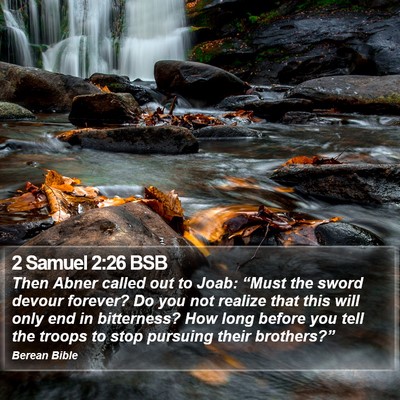 2 Samuel 2:26 BSB Bible Verse Image