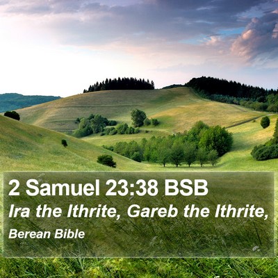 2 Samuel 23:38 BSB Bible Verse Image