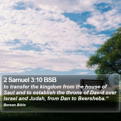 2 Samuel 3:10 BSB Bible Verse Image