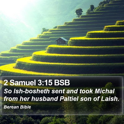 2 Samuel 3:15 BSB Bible Verse Image
