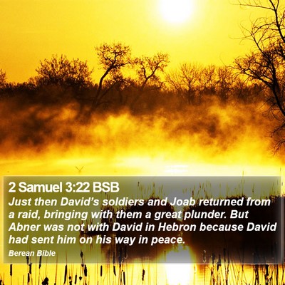 2 Samuel 3:22 BSB Bible Verse Image