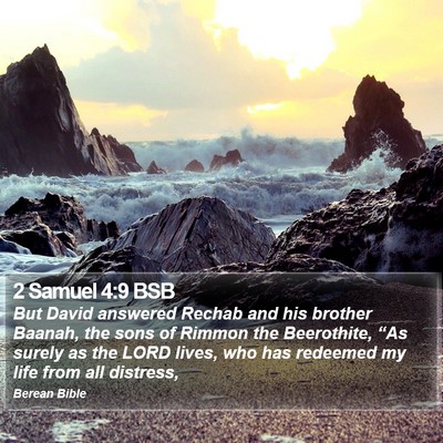 2 Samuel 4:9 BSB Bible Verse Image