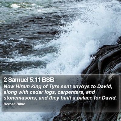 2 Samuel 5:11 BSB Bible Verse Image