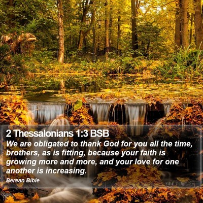 2 Thessalonians 1:3 BSB Bible Verse Image