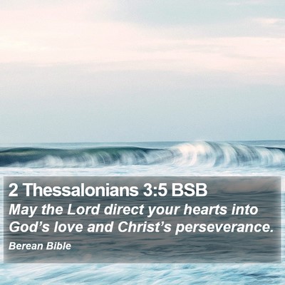 2 Thessalonians 3:5 BSB Bible Verse Image
