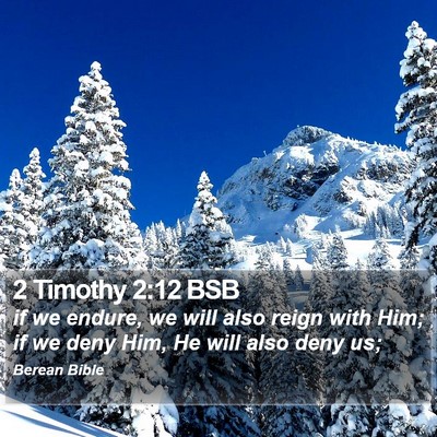 2 Timothy 2:12 BSB Bible Verse Image