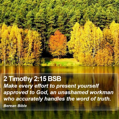2 Timothy 2:15 BSB Bible Verse Image