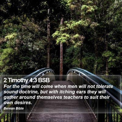 2 Timothy 4:3 BSB Bible Verse Image