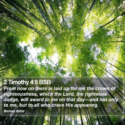 2 Timothy 4:8 BSB Bible Verse Image
