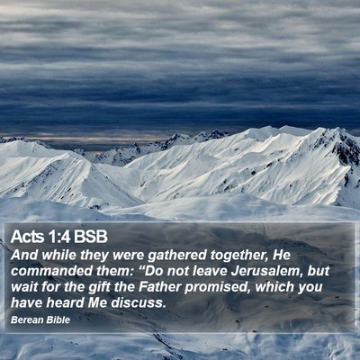 Acts 1:4 BSB Bible Verse Image