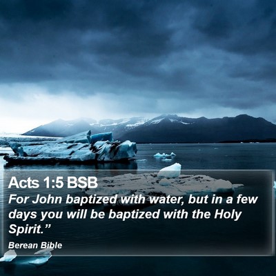 Acts 1:5 BSB Bible Verse Image
