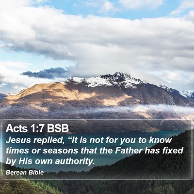 Acts 1:7 BSB Bible Verse Image