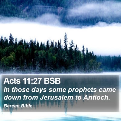 Acts 11:27 BSB Bible Verse Image