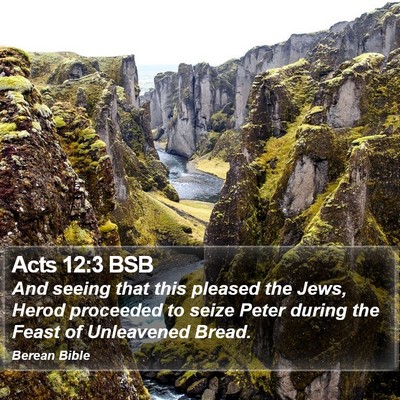 Acts 12:3 BSB Bible Verse Image