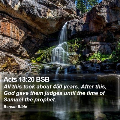 Acts 13:20 BSB Bible Verse Image