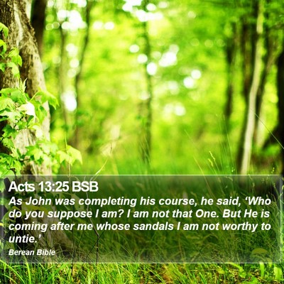 Acts 13:25 BSB Bible Verse Image