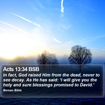 Acts 13:34 BSB Bible Verse Image