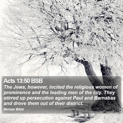 Acts 13:50 BSB Bible Verse Image