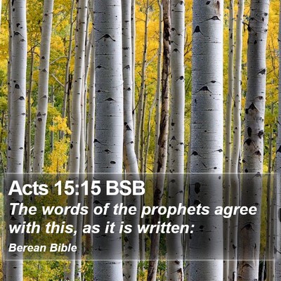 Acts 15:15 BSB Bible Verse Image