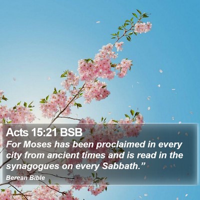 Acts 15:21 BSB Bible Verse Image