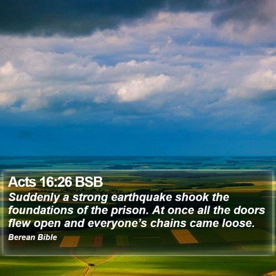 Acts 16:26 BSB Bible Verse Image