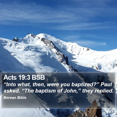 Acts 19:3 BSB Bible Verse Image