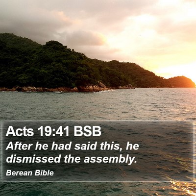 Acts 19:41 BSB Bible Verse Image