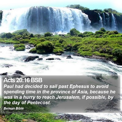Acts 20:16 BSB Bible Verse Image