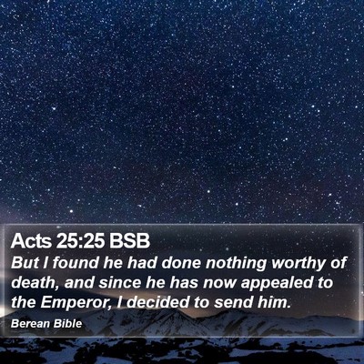 Acts 25:25 BSB Bible Verse Image