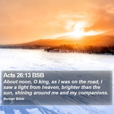 Acts 26:13 BSB Bible Verse Image