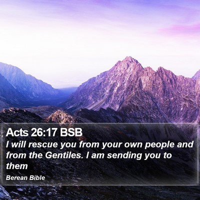 Acts 26:17 BSB Bible Verse Image