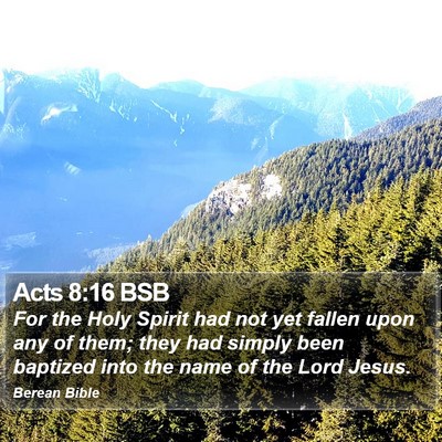 Acts 8:16 BSB Bible Verse Image