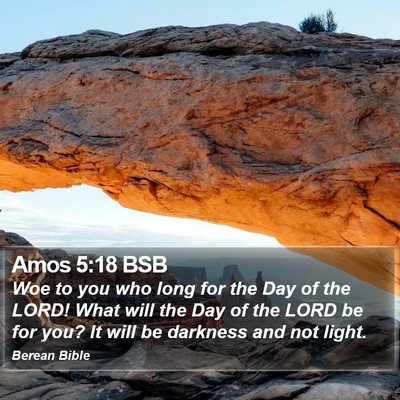 Amos 5:18 BSB Bible Verse Image
