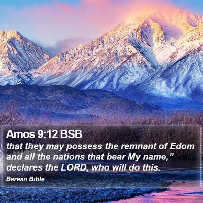 Amos 9:12 BSB Bible Verse Image