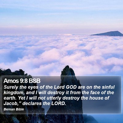 Amos 9:8 BSB Bible Verse Image