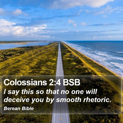 Colossians 2:4 BSB Bible Verse Image
