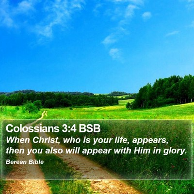 Colossians 3:4 BSB Bible Verse Image